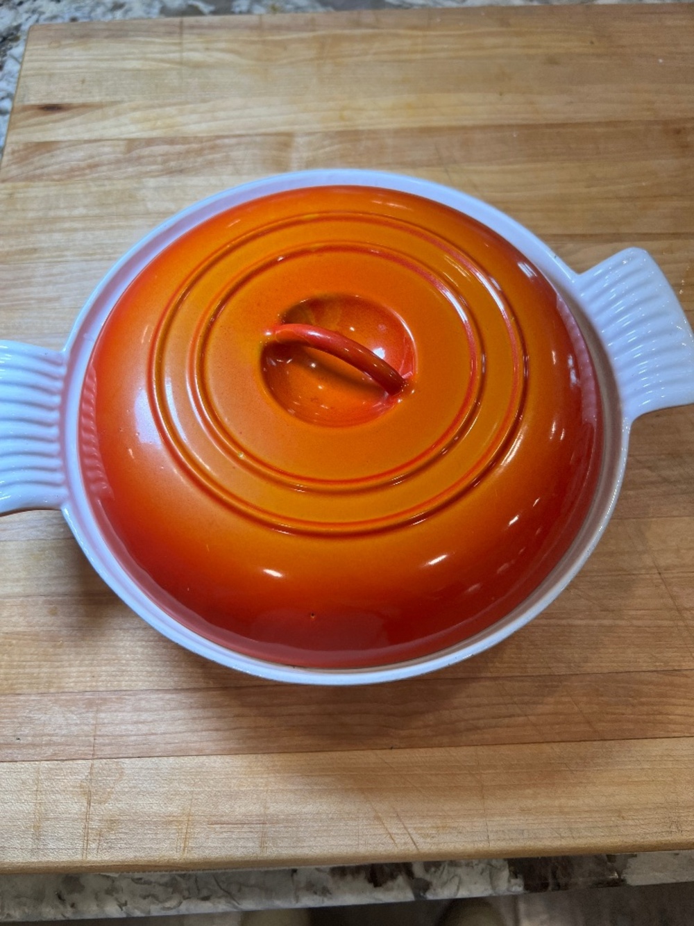 Descoware 3 divided baking dish
